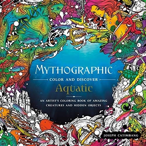 Mythographic Color and Discover. Aquatic | Mythographic Color and Discover: Aquatic