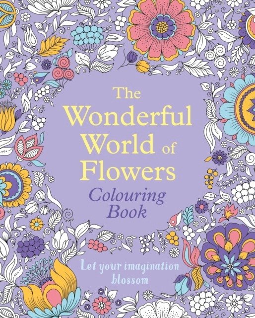Wonderful World of Flowers Colouring Book | Wonderful World of Flowers Colouring Book