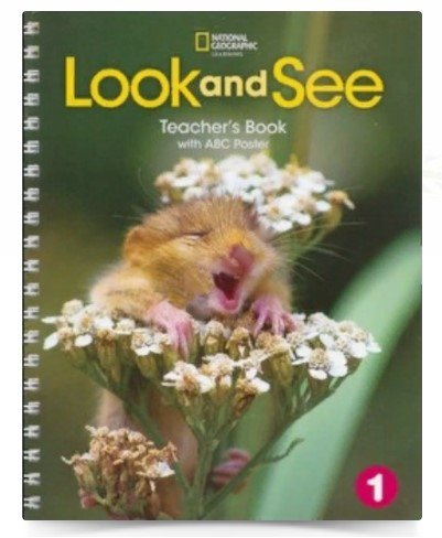 Look and See 1. Книга учителя + плакат ABC | Look and See 1. Teacher's Book + ABC Poster
