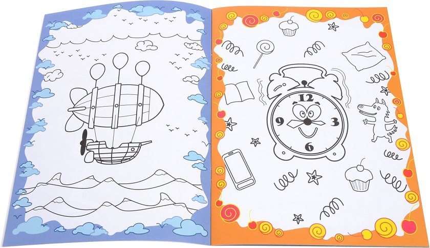 Живая раскраска "Дино и друзья" | Living Coloring Book Dino and Friends