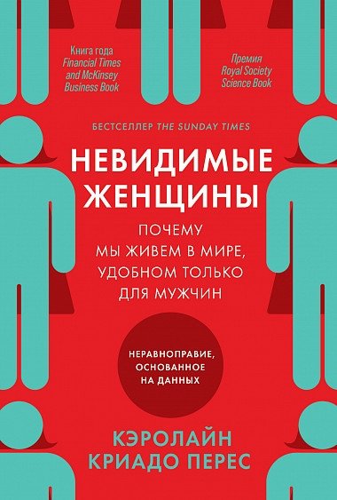 Невидимые женщины. Почему мы живем в мире, удобном только для мужчин. Неравноправие, основанное на данных | Invisible Women: Why We Live in a World Designed for Men