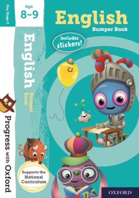 Pwo: Английский Возраст 8-9 Книга/Наклейки/Ссылка на сайт | Progress with Oxford English Age 8-9