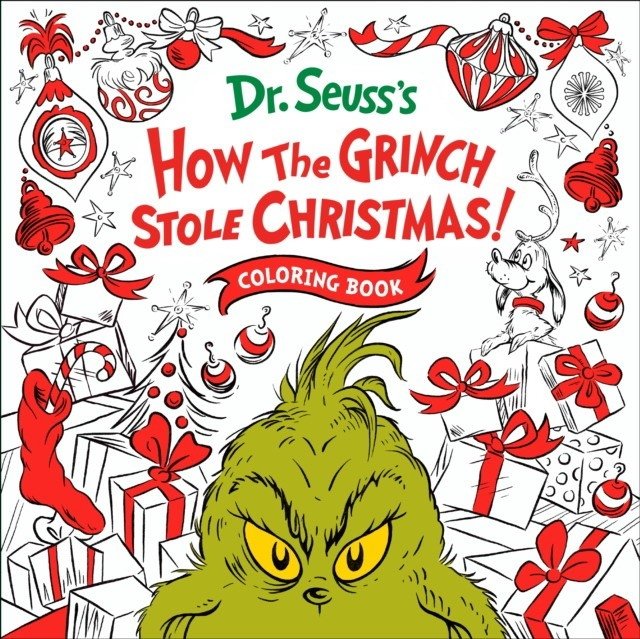 Как Гринч украл Рождество! Книжка-раскраска | How the Grinch Stole Christmas! Coloring Book