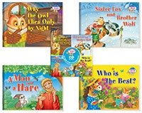 Читаем вместе. Сборник сказок. Уровень 2 (комплект из 4 книг) (+ CD-ROM; количество томов: 4) | Reading Together. A Collection of Fairy Tales. Level 2 (4-book set) (+ CD-ROM)