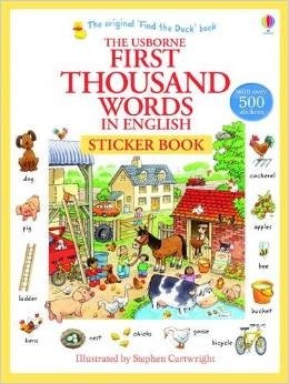 First Thousand Words in English Sticker Book | First Thousand Words in English Sticker Book