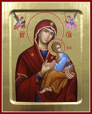 Икона Пресвятой Богородицы Страстная на дереве | The Passionate Mother of God Icon on Wood