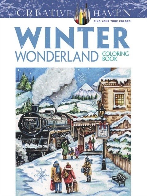 Winter Wonderland. Coloring Book | Winter Wonderland Coloring Book