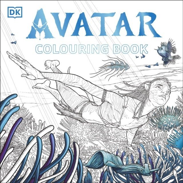 Книжка-раскраска Аватар | Avatar Colouring Book