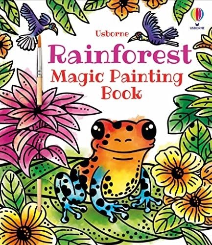 Волшебная книга-раскраска "Тропический лес" | Rainforest Magic Painting Book