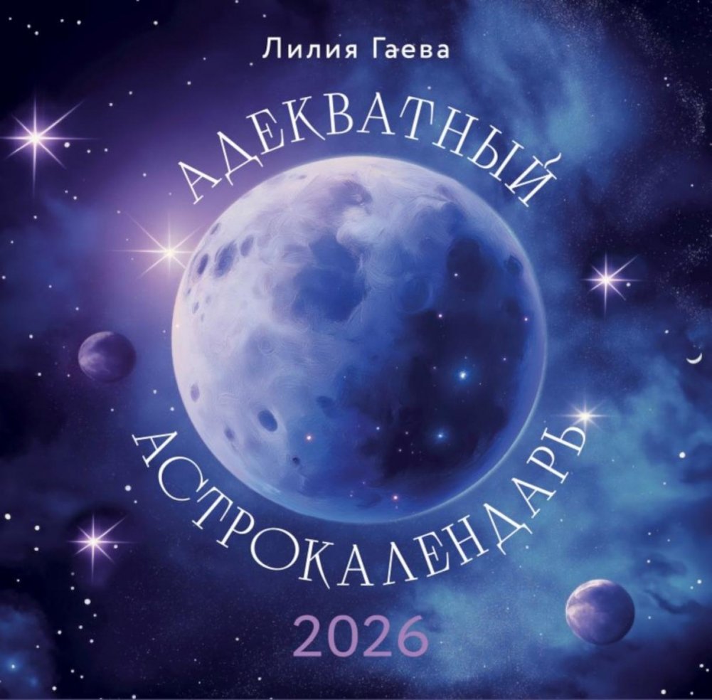 Адекватный астрокалендарь. Календарь настенный на 2026 год | Adequate Astrocalendar. Wall Calendar for 2026