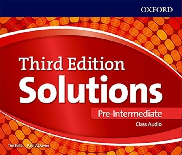 Solutions: pre-intermediate: class audio cds | Solutions: Pre-intermediate: Class Audio CDs