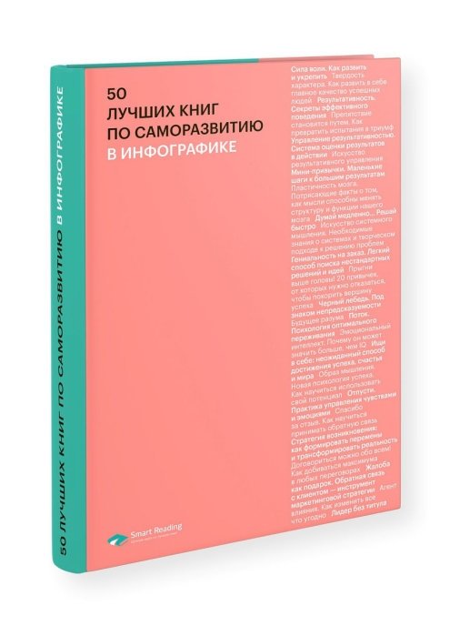 50 лучших книг по саморазвитию в инфографике | 50 Best Self-Help Books in Infographics