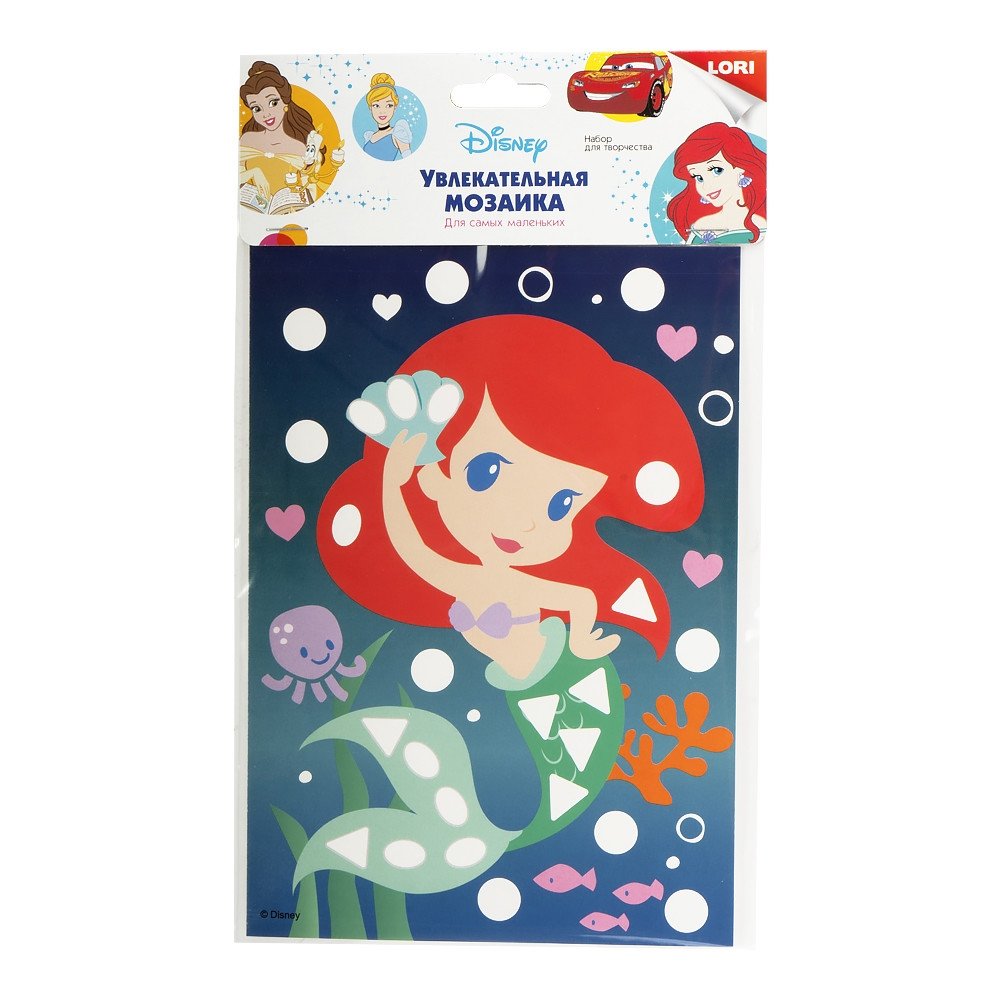 Мозаика увлекательная "Disney. Русалочка" | Disney The Little Mermaid Mosaic