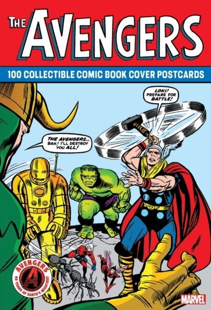 Мстители: 100 коллекционных открыток с обложками комиксов | Avengers: 100 Collectible Comic Book Cover Postcards