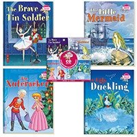 Читаем вместе. Сборник сказок. Уровень 3 (комплект из 4 книг) (+ CD-ROM; количество томов: 4) | Reading Together. A Collection of Fairy Tales. Level 3 (4-book set) (+ CD-ROM)