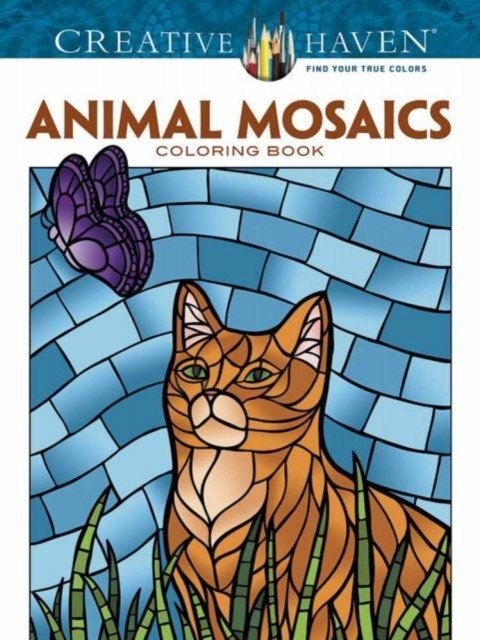 Creative Haven Animal Mosaics Coloring Book | Creative Haven Animal Mosaics Coloring Book