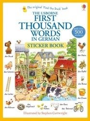 Первые 1000 немецких слов с наклейками | First 1000 German Words Sticker Book