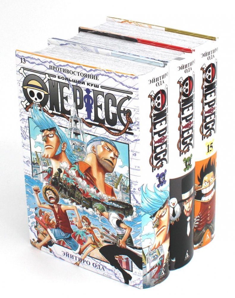One Piece. Большой куш 13-15. Манга (комплект из 3-х книг) | One Piece: East Blue Saga Volumes 13-15 Manga Box Set