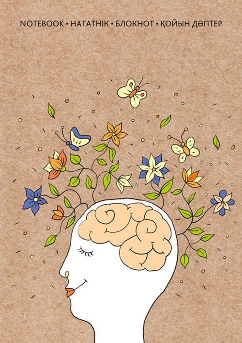 Блокнот "Голова и мысли" (А5) | Head and Thoughts Notebook (A5)