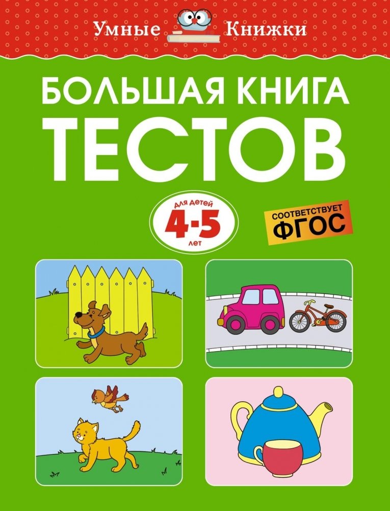 Большая книга тестов (4-5 лет) | Big Book of Tests (Ages 4-5)