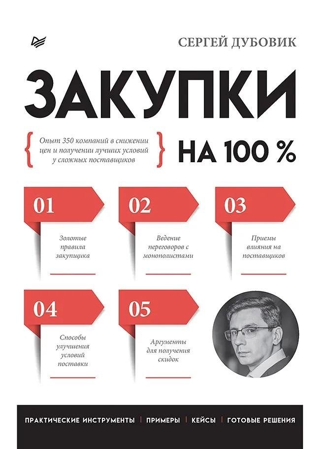 Закупки на 100%. Опыт 350 компаний в снижении цен и получении лучших условий у сложных поставщиков | 100% Procurement: The Experience of 350 Companies in Reducing Prices and Obtaining Better Terms from Complex Suppliers