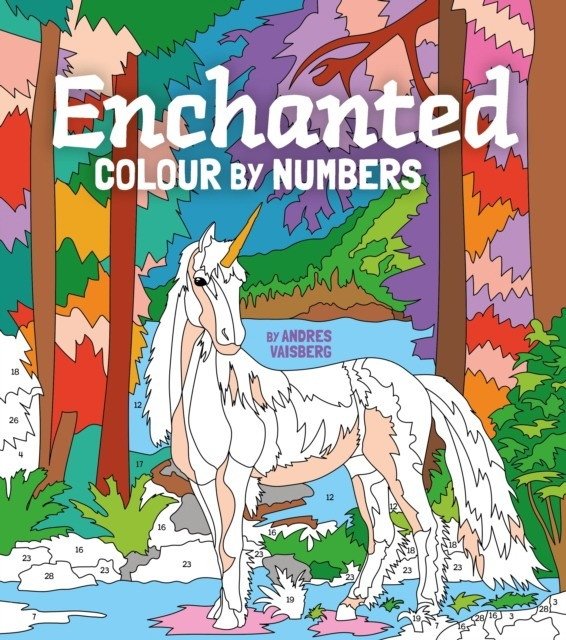 Enchanted colour by numbers | Enchanted Colour by Numbers