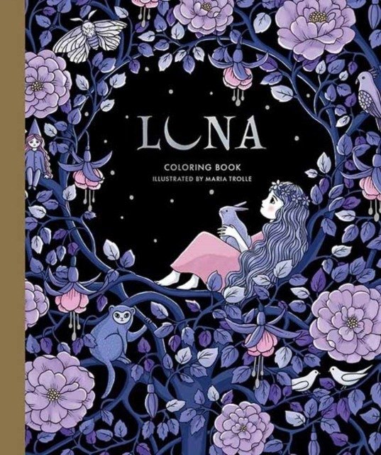Книга-раскраска Луна | Luna Coloring Book