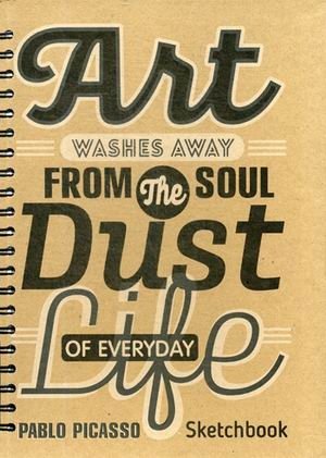 Цитата Пикассо. Скетчбук | Picasso Quote. Sketchbook