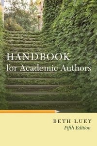 Handbook for Academic Authors | Handbook for Academic Authors