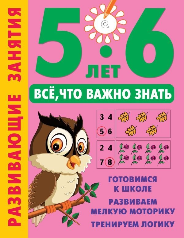 Развивающие занятия. Всё, что важно знать. 5-6 лет | Developmental Activities: Essential Knowledge for Ages 5-6