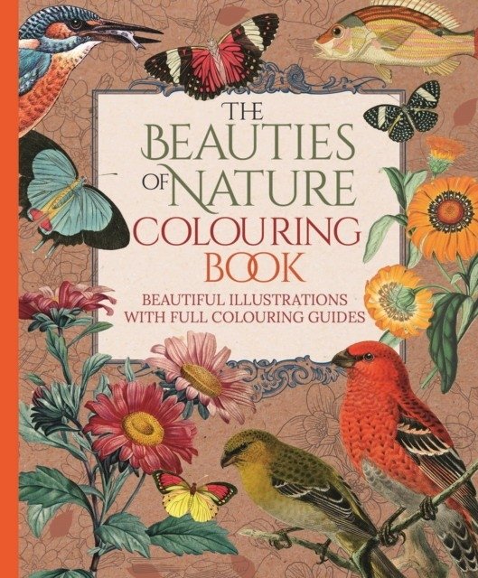 Книжка-раскраска «Красоты природы» | Beauties of Nature Colouring Book