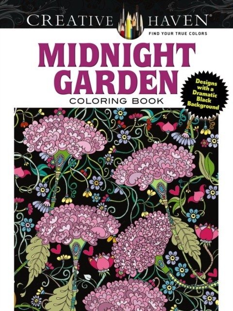 Midnight Garden. Coloring Book | Midnight Garden Coloring Book