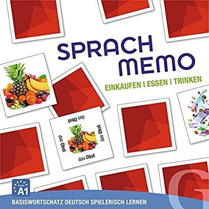 Sprachmemo Deutsch. Einkaufen, Essen, Trinken | Language Memo German: Shopping, Eating, Drinking