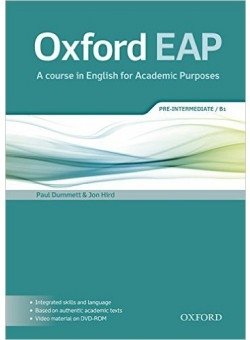 Oxford EAP: Pre-Intermediate. B1: Student's Book (+ DVD) | Oxford EAP: Pre-Intermediate B1 Student's Book with DVD