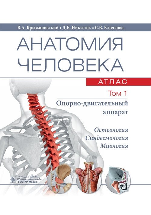 Анатомия человека. Том 1. Опорно-двигательный аппарат. Атлас | Human Anatomy. Volume 1. Musculoskeletal System. Atlas