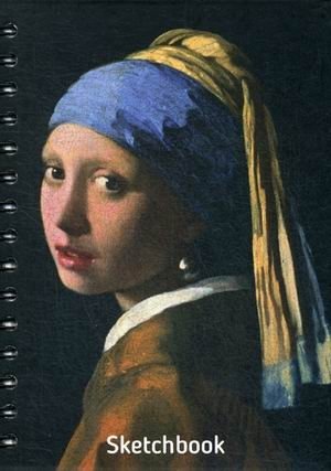 Вермеер. Девушка с жемчужной сережкой. Скетчбук | Vermeer. Girl with a Pearl Earring. Sketchbook