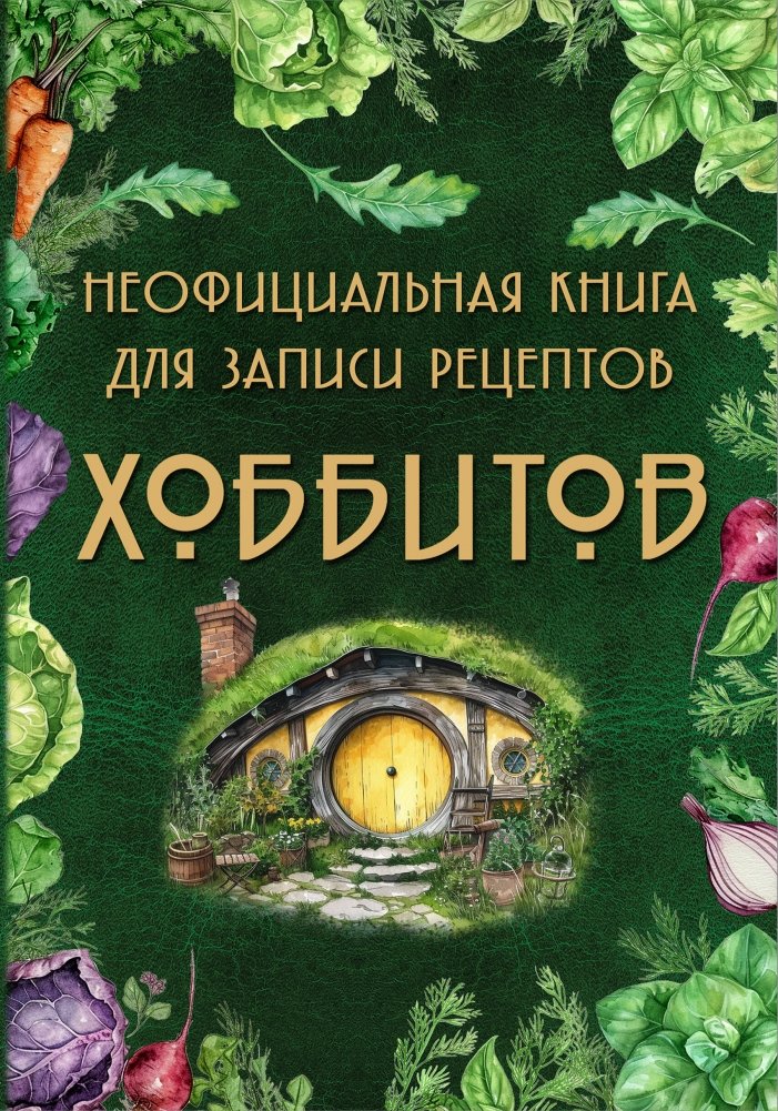 Неофициальная книга для записи рецептов Хоббитов | Unofficial Hobbit Recipe Book