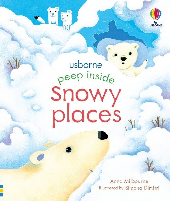 Peep Inside. Snowy Places. Board book | Peep Inside Snowy Places Board Book