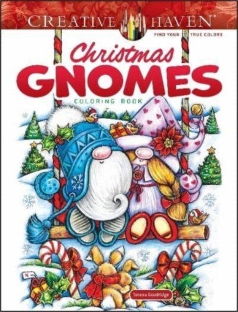 Creative Haven Christmas Gnomes Coloring Book | Creative Haven Christmas Gnomes Coloring Book