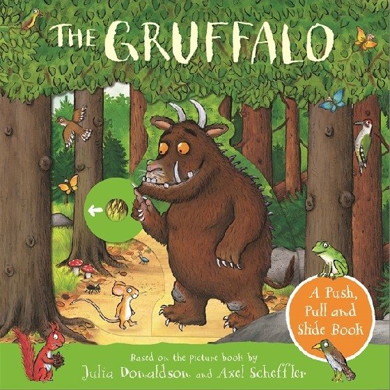 The Gruffalo. Книга с подвижными элементами | The Gruffalo: A Push, Pull and Slide Book