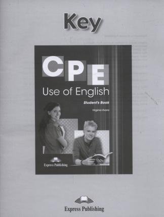 CPE Use of English 1. Answer Key | CPE Use of English 1: Answer Key