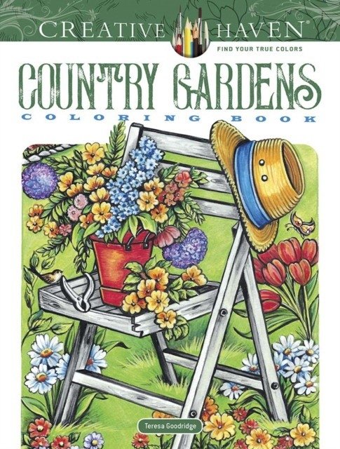 Country Gardens. Coloring Book | Country Gardens Coloring Book
