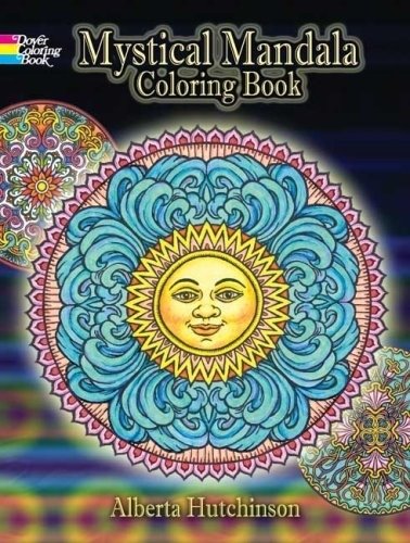 Мистическая книга-раскраска Мандала | Mystical Mandala Coloring Book