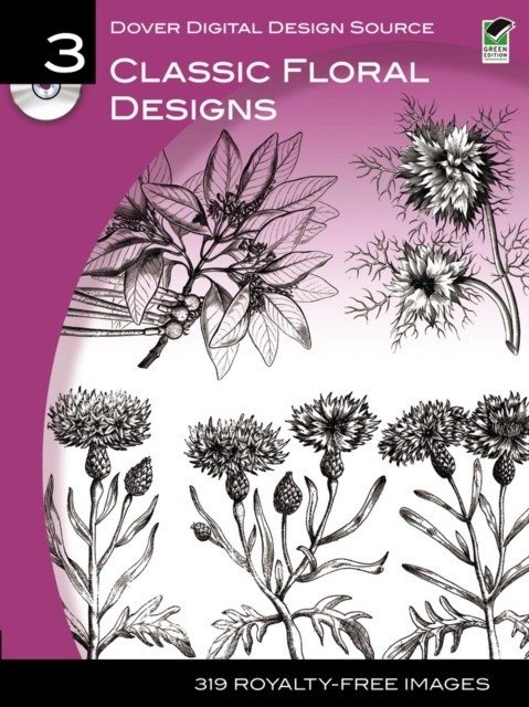 Классические цветочные дизайны + CD | Classic Floral Designs + CD