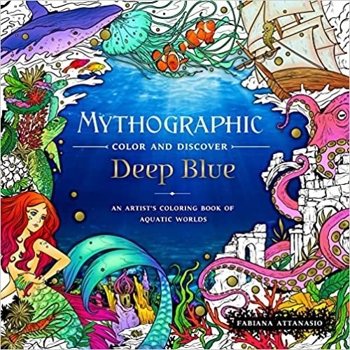 Mythographic Color and Discover: Deep Blue | Mythographic Color and Discover: Deep Blue
