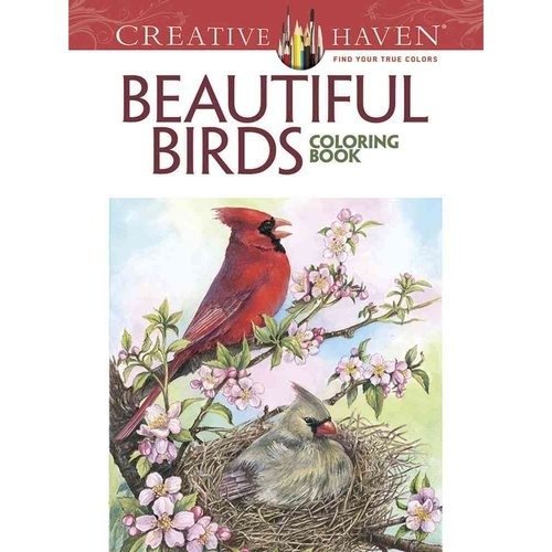 Creative Haven Beautiful Birds Coloring Book | Creative Haven Beautiful Birds Coloring Book