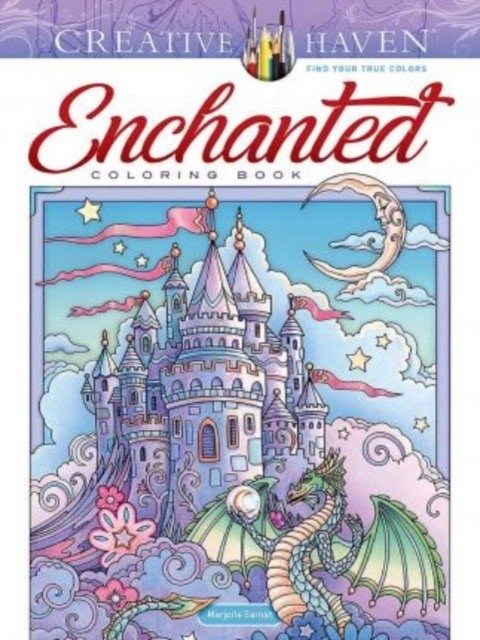 Креативное убежище: зачарованная раскраска | Creative Haven Enchanted Coloring Book