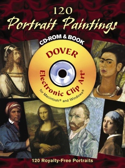 120 Портретных Живописных Произведений CD-ROM и Книга | 120 Portrait Paintings CD-ROM and Book