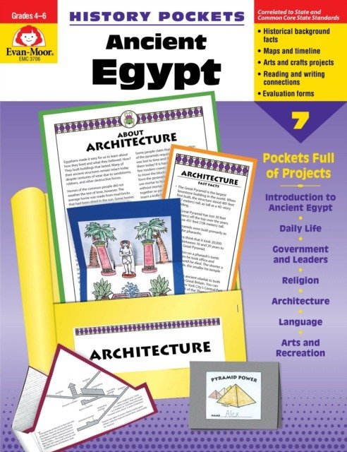 History Pockets: Ancient Egypt, Grades 4-6+ - Teacher Reproducibles | History Pockets: Ancient Egypt, Grades 4-6+