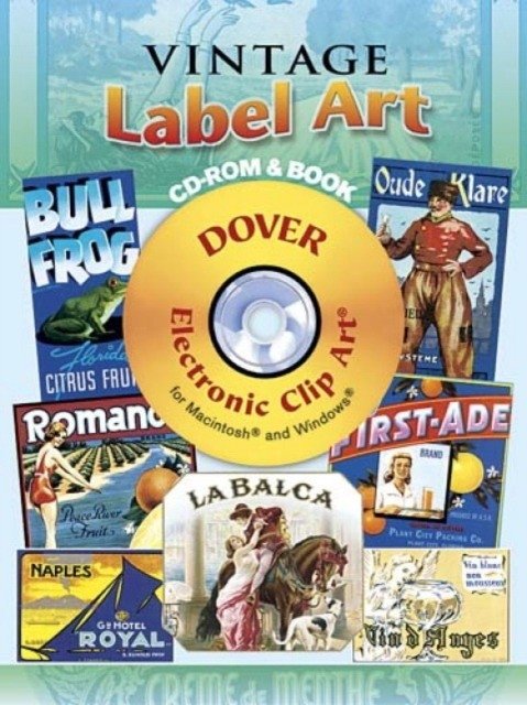 Vintage Label Art CD-ROM and Book | Vintage Label Art CD-ROM and Book